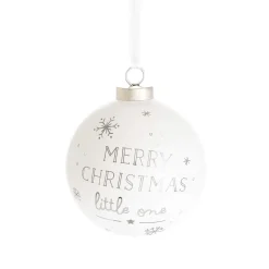 Winnie & Piglet Merry Christmas Ceramic Bauble