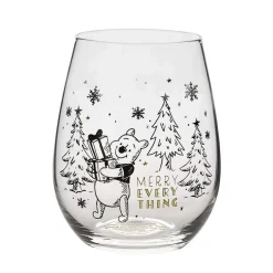 Winnie the Pooh Christmas Glasses Set of 2