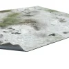 Winter Snowscape 90 x 90 cm Gaming Mat Battle Systems, Fantasy Terrain