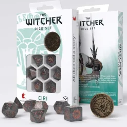 Witcher Ciri Elder Blood Poly Gray /Copper w /Coin (7)