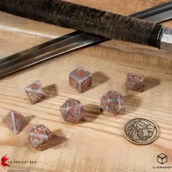 Witcher Geralt Price of Neutrality Poly Gray /Copper w /Coin (7)