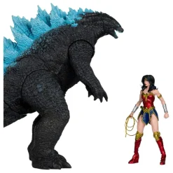 Wonder Woman vs Atomic Blast Godzilla Monsteverse DC Multiverse Action Figure 2-Pack 18 cm