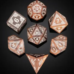 Wood Poly Golden Sandalwood Pattern /White (7)