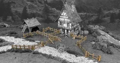 Wooden Fencing Battle Systems, Fantasy Terrain
