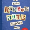 Ye Olde Ransom Note Sticker Book: Over 2000 peel-off letters for your anonymous messages!