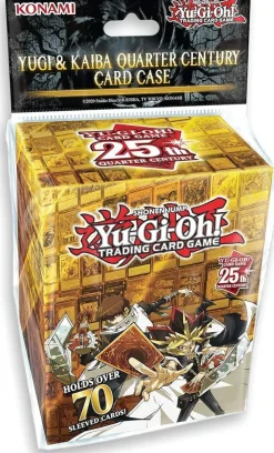 Yugi & Kaiba Quarter Century Card Case Deck Box
