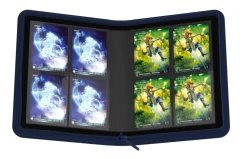 Zipfolio 8-Pocket Blue XenoSkin (160) Portfolio