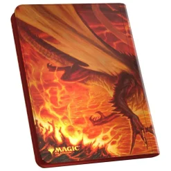 Zipfolio 18-Pocket Magmatic Hellkite Tarkir: Dragonstorm XenoSkin (360)