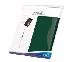 Zipfolio 24-Pocket Quadrow Green XenoSkin (480) Portfolio