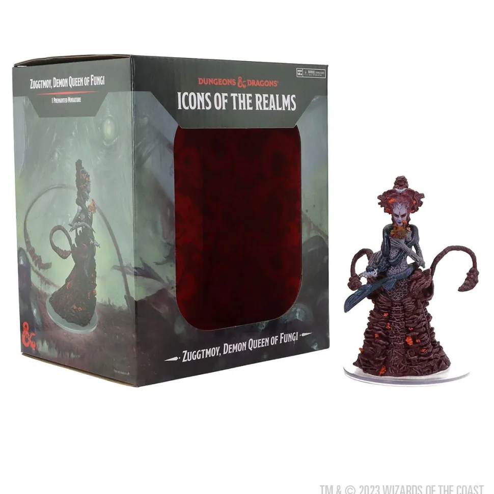Zuggtmoy, Demon Queen of Fungi Icons of the Realms Premium Painted Miniatures