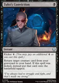 Zuko's Conviction (Enkeltkort)